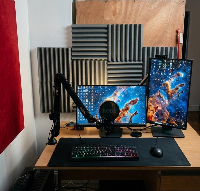 Studio Setup Voice Actor - Studio2 - Frederick Winfield
